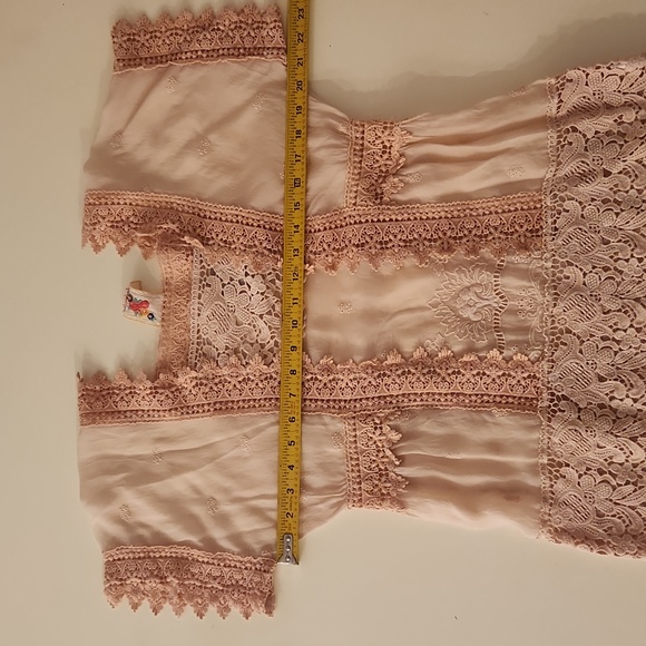 Johnny Was new light pink small embroidered blouse - Picture 8 of 10